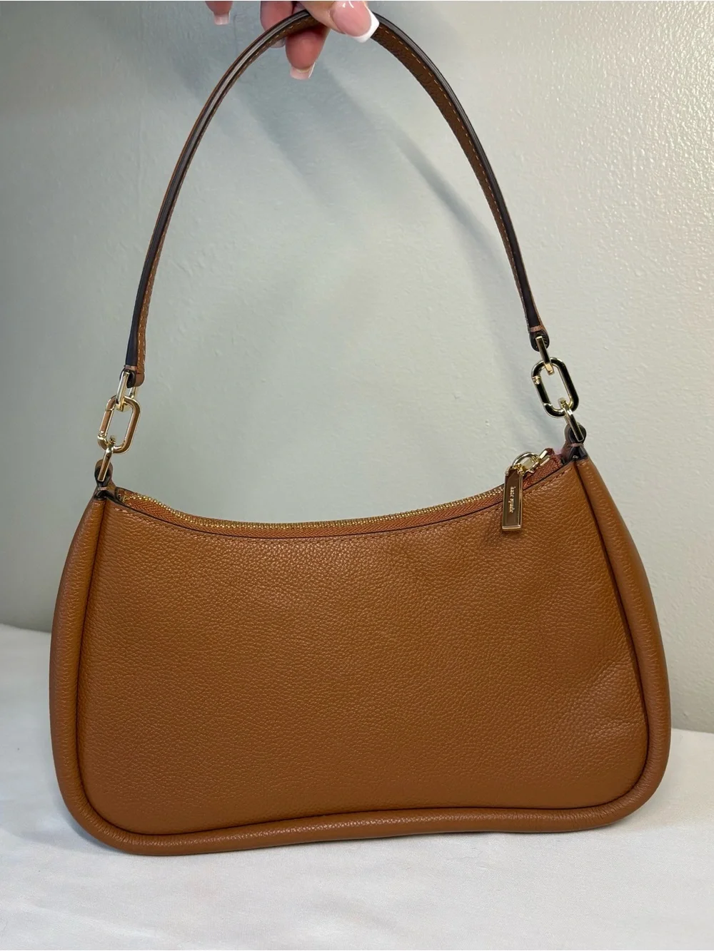 kate spade Kayla Pebbled Leather Shoulder Bag - Picture 3 of 7